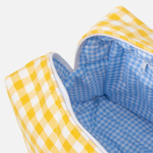 BOJA, Косметичка Клетка ЖЕЛТАЯ Большая