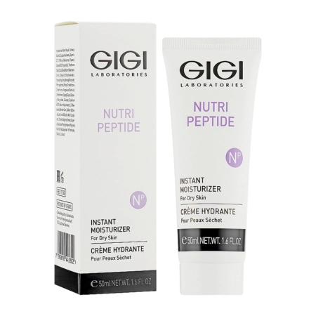 GiGi, Крем для лица мгновенное увлажнение для сухой кожи, Nutri Peptide Moisturizer for Dry Skin, 50 мл от интернет-магазина 360 SHOP