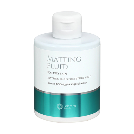 Leistern Cosmetics, Тоник-флюид для жирной кожи, Matting Fluid for oily skin, 300 мл