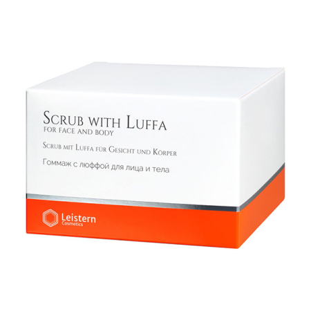 Leistern Cosmetics, Гоммаж с люффой для лица и тела, Scrub with Luffa for face and body, 150 мл от интернет-магазина 360 SHOP