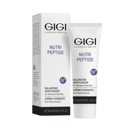 GiGi, Пептидный балансирующий крем для жирной кожи, Nutri Peptide Balancing Moisturizer for Oily Skin, 50 мл от интернет-магазина 360 SHOP