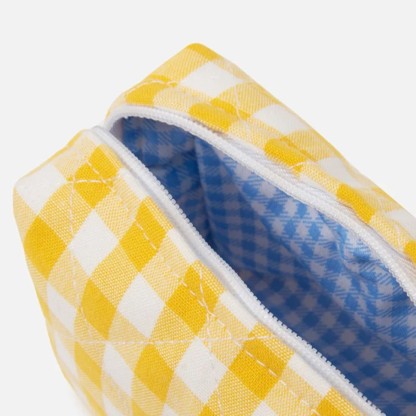 BOJA, Косметичка Клетка ЖЕЛТАЯ Средняя